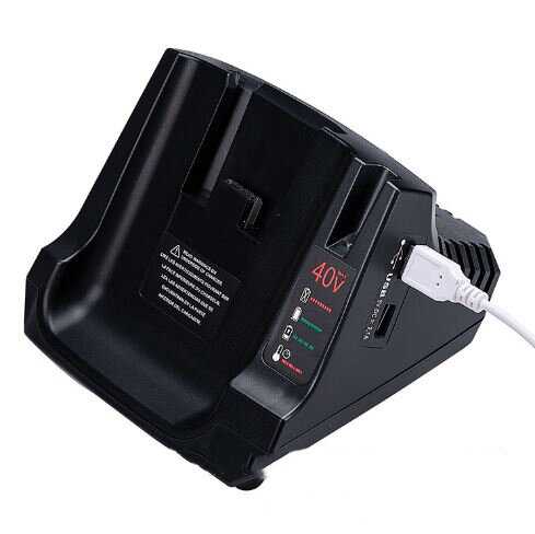 Зарядное устройство MyPads BLACK+DECKER для литиевой батареи электроинструмента 36V 2.1A фотография 3