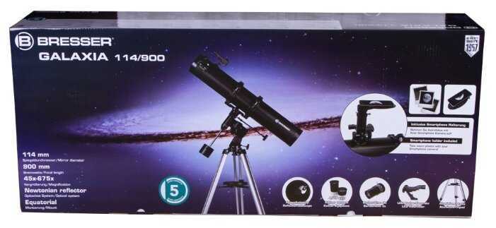 Телескоп BRESSER Galaxia 114/900 EQ фотография 10