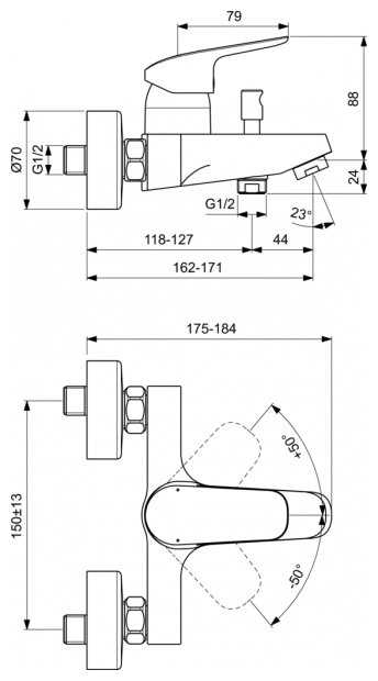 Смеситель Ideal Standard B1721AA фотография 1