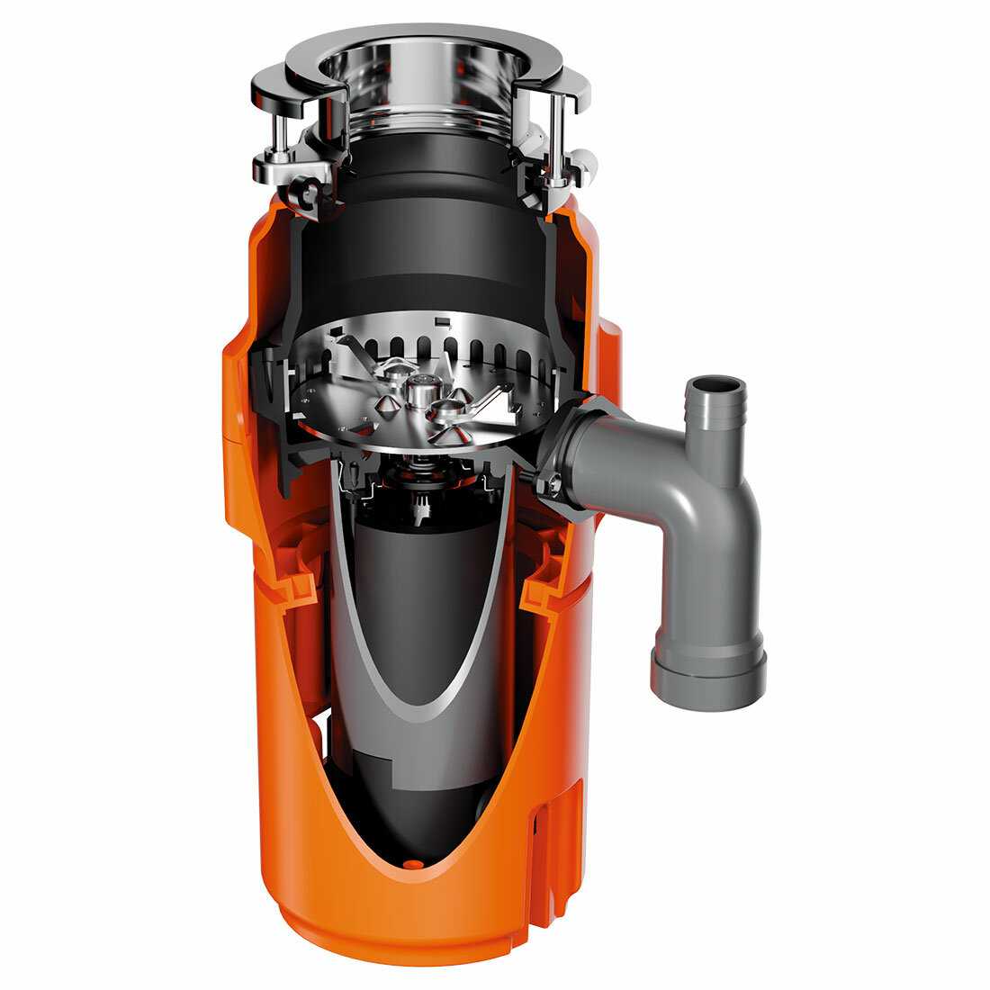 Измельчитель пищевых отходов Omoikiri Nagare Slim 900 (4995062) фотография 12