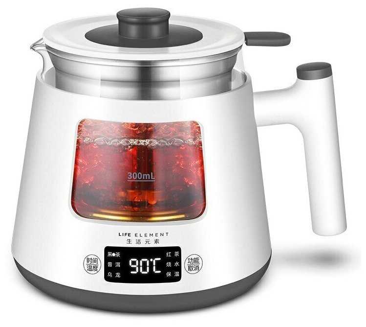 Электрический заварочный чайник Xiaomi Life Elements Automatic Steamer With Tea Maker I38-H01 800мл
