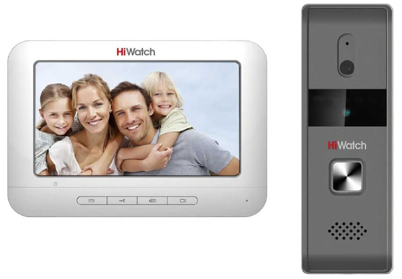 Комплект видеодомофона HiWatch DS-D100KF