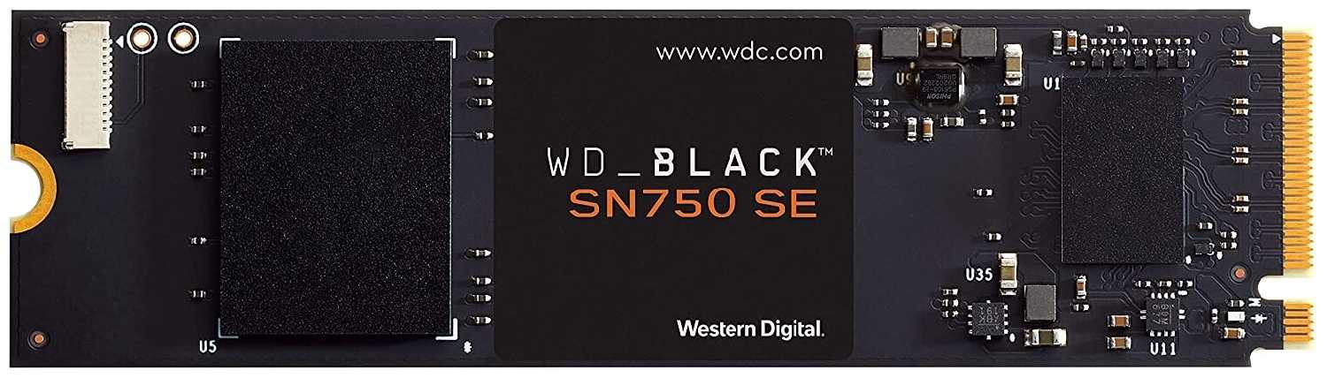 Твердотельный накопитель Western Digital WD Black SN750 SE (WDS100T1B0E)