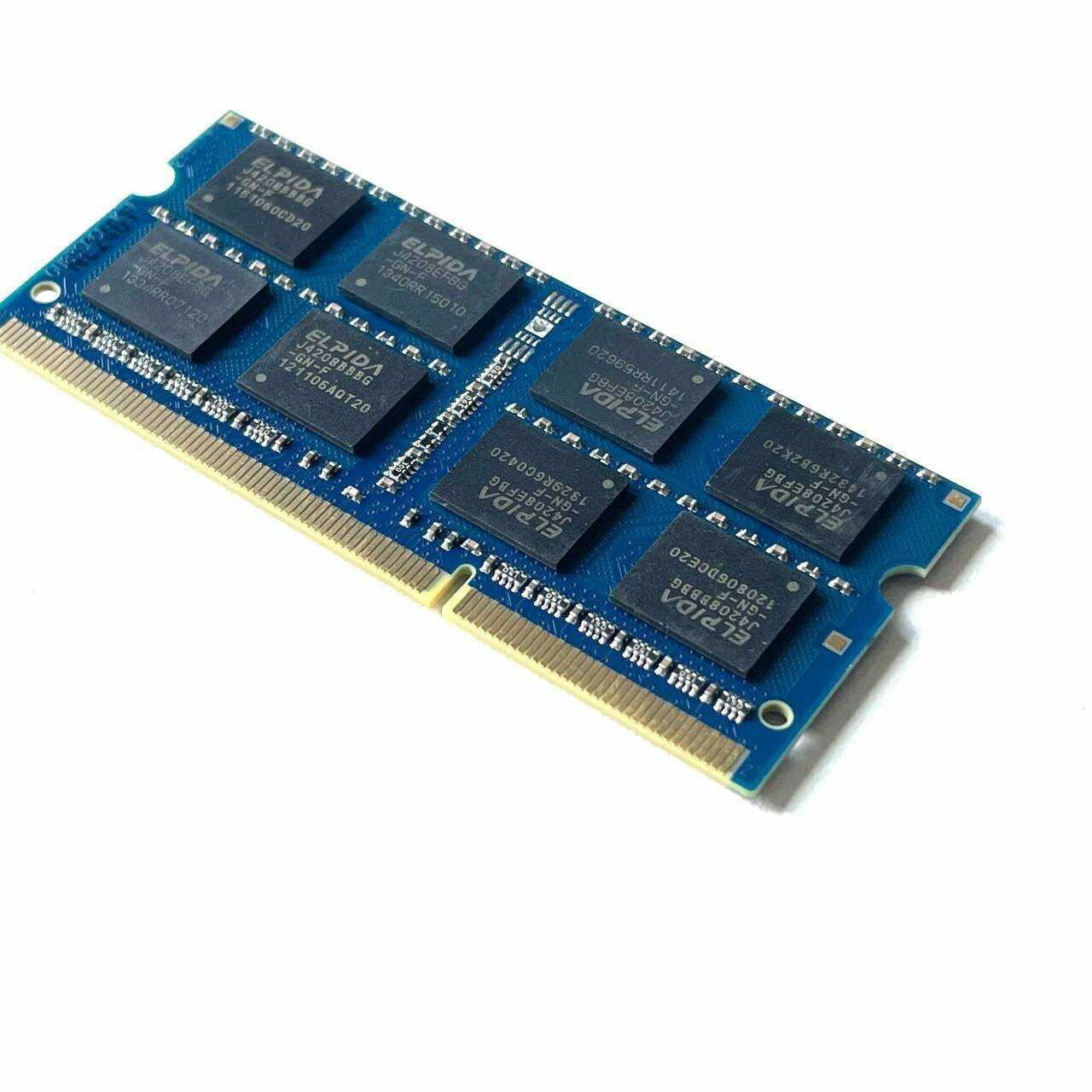 Модуль памяти ELPIDA DDR3L 8GB (PC3-12800S) фотография 1