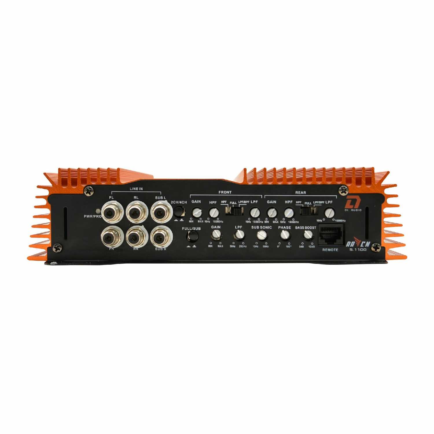 Усилитель DL Audio Raven 5.1100 (5-ти канальный усилитель) фотография 14