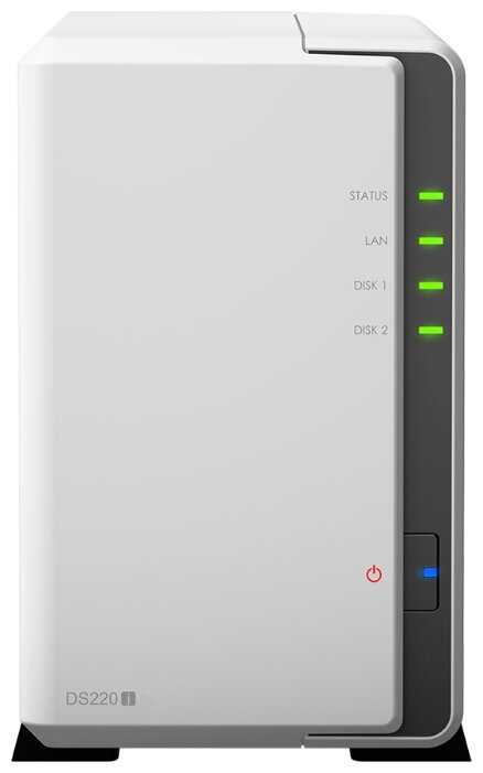 Сетевое хранилище Synology DS220j фотография 1
