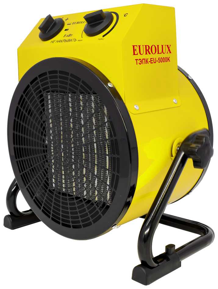 Электрическая тепловая пушка Eurolux ТЭПК-EU-5000K без горелки (5 кВт)