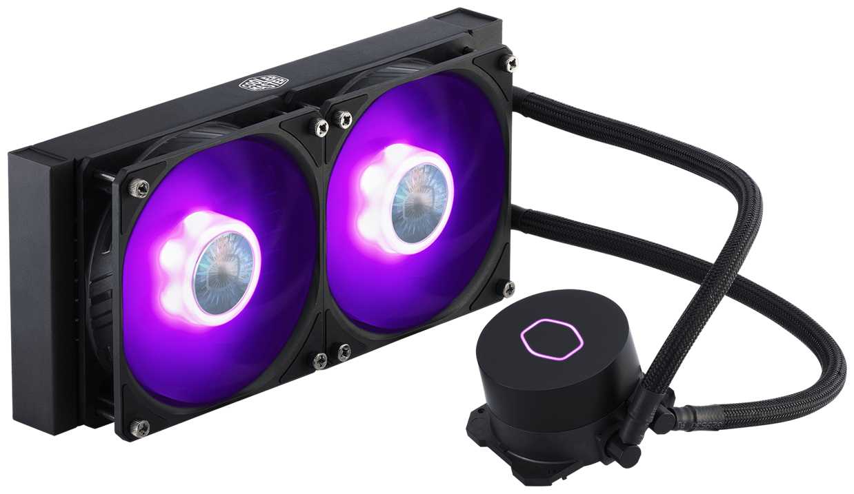 Система водяного охлаждения для процессора Cooler Master Masterliquid ML240L V2 RGB фотография 3