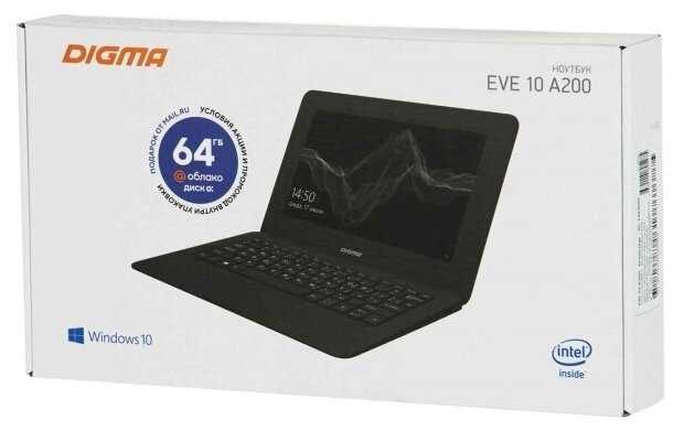 Digma Ноутбук Digma EVE 10 A200 (ES1052EW) фотография 8