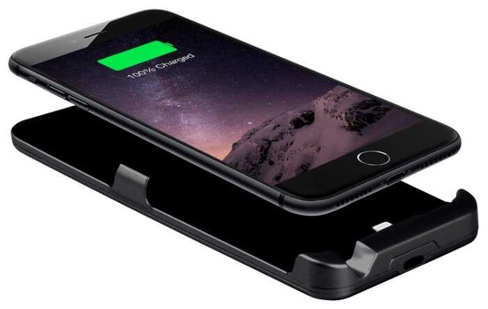 Чехол-аккумулятор INTERSTEP Metal battery case для iPhone 6/7/8 3000 мА·ч фотография 1