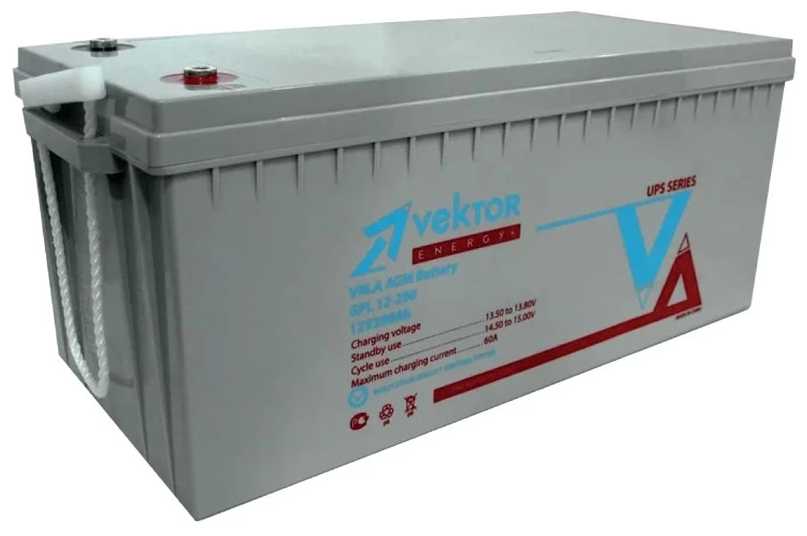 Аккумулятор Vektor Energy GPL 12-150 [12В AGM 150 Ач] фотография 3