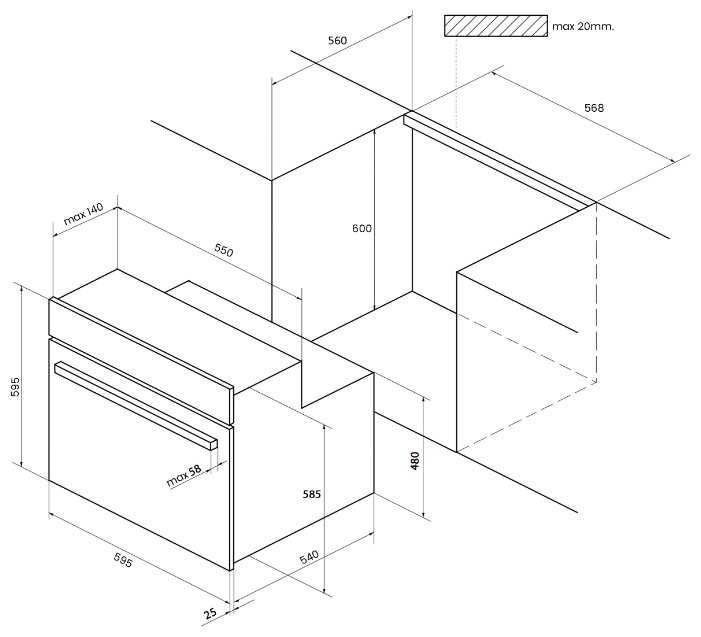Электрический духовой шкаф Kuppersberg SB 663 фотография 1