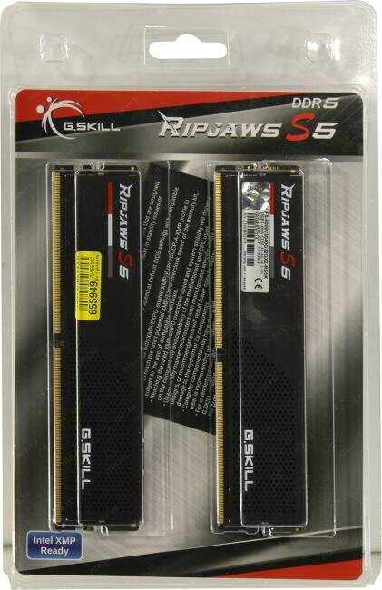 Оперативная память G.SKILL RIPJAWS S5 64GB (2x32GB) DDR5-6000 (F5-6000J3040G32GX2-RS5K) фотография 3