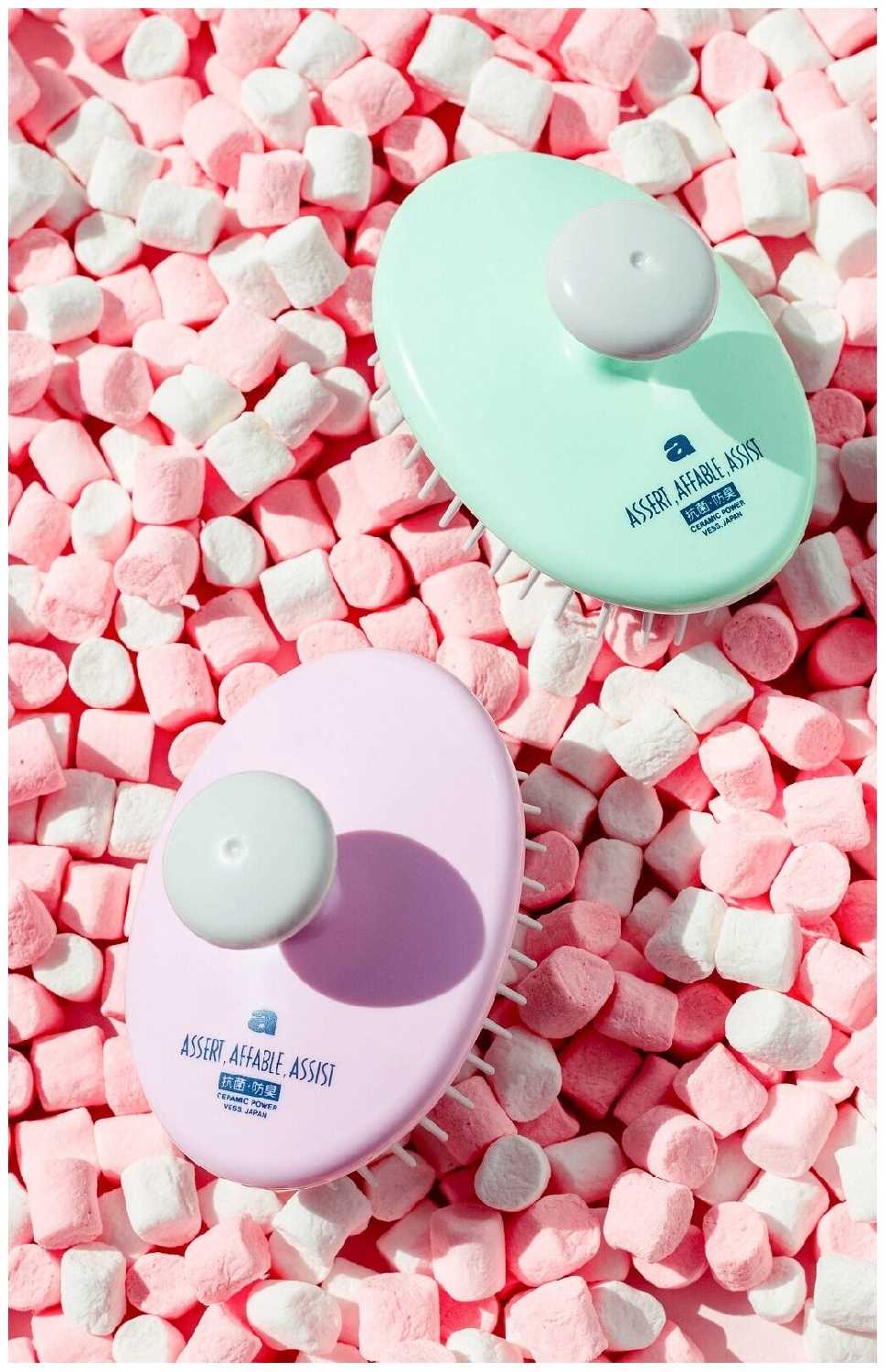 Shampoo Brush VESS Щетка-массажер для кожи головы и волос (708374) фотография 4