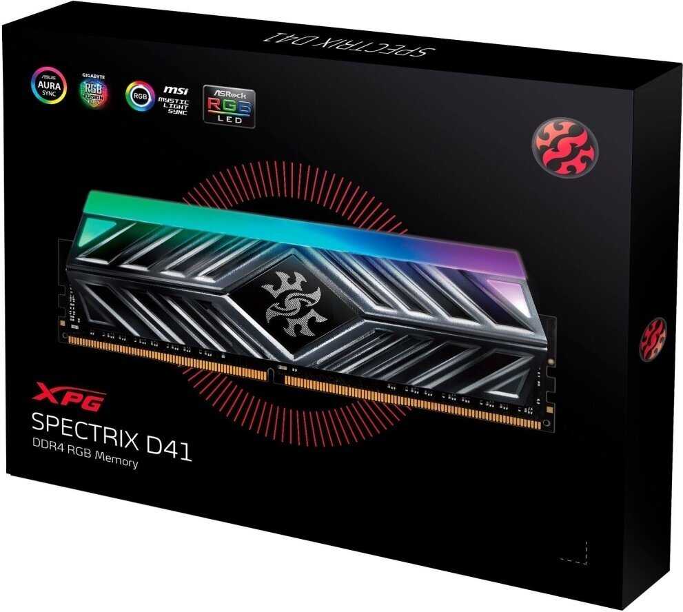 Оперативная память XPG Spectrix D41 16 ГБ DDR4 DIMM CL16 (AX4U320016G16A-ST41) фотография 9