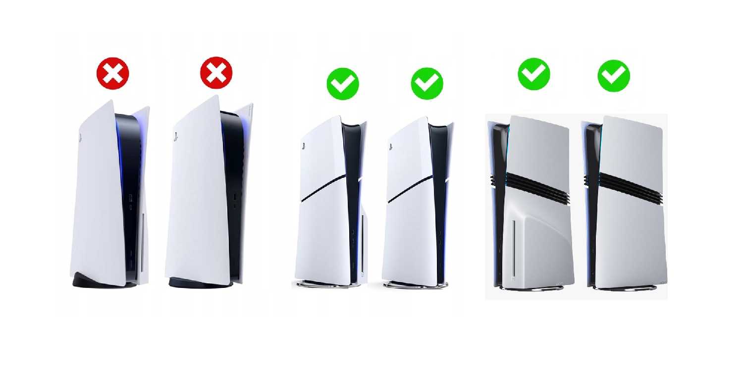 Аксессуары Kytok Подставка для PlayStation 5 с охлаждением [вертикальная и горизонтальная] фотография 1