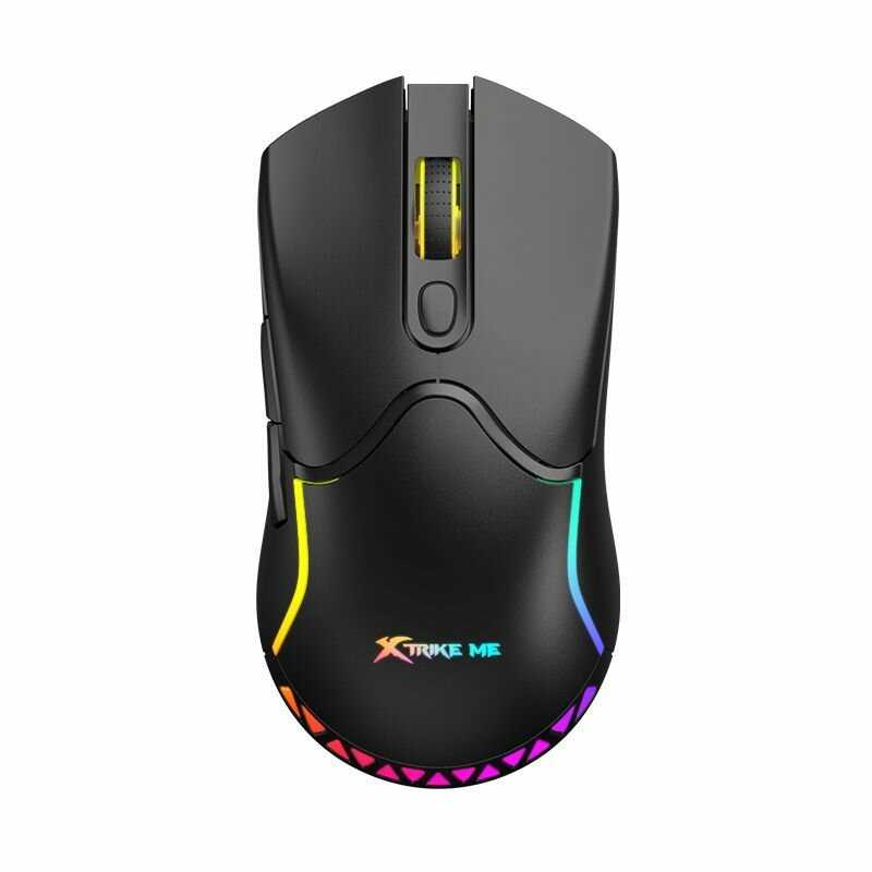 Беспроводная компьютерная игровая мышь GW-610 RGB USB 2.4G фотография 23