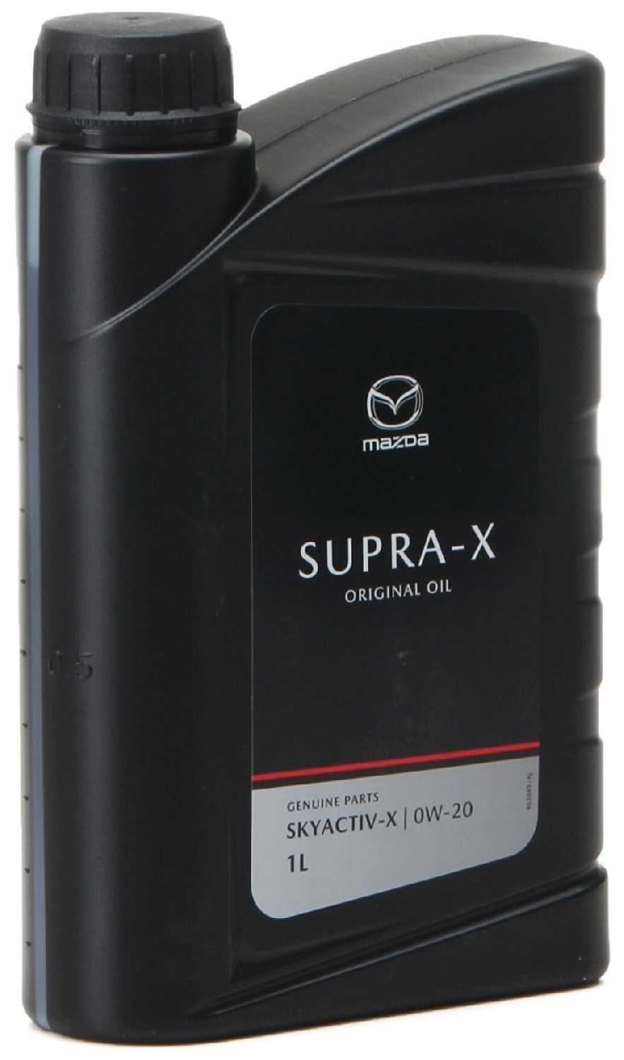 Синтетическое моторное масло Mazda Original Oil Supra X 0W-20 фотография 1