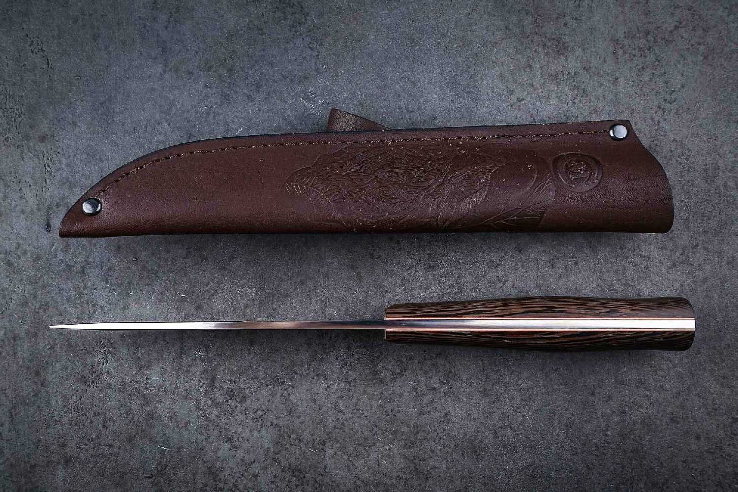 Туристический Нож Мастерская Сёмина Тигр (MCEM/TIGR-WE-Õ12ÌÔ) фотография 7