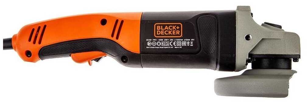 УШМ BLACK+DECKER KG1202K (KG1202K-QS) фотография 4