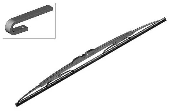 Щетка стеклоочистителя каркасная Bosch Rear H426