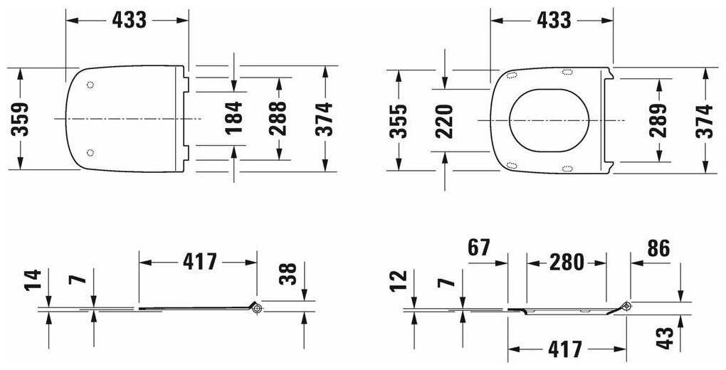 Унитаз, Писсуар, Бачок Duravit 255109 фотография 3