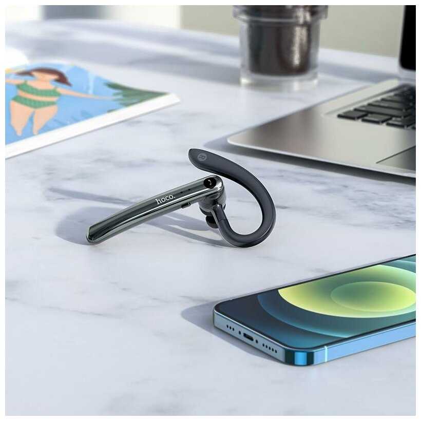 Bluetooth-гарнитура Hoco s19, black фотография 3