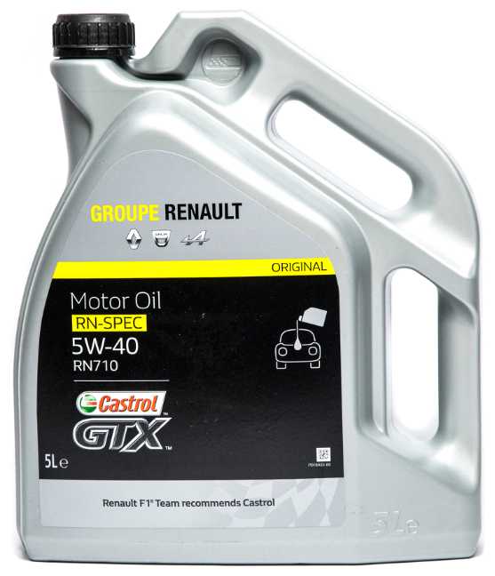 Синтетическое моторное масло Renault GTX RN-SPEC 5W-40 RN710