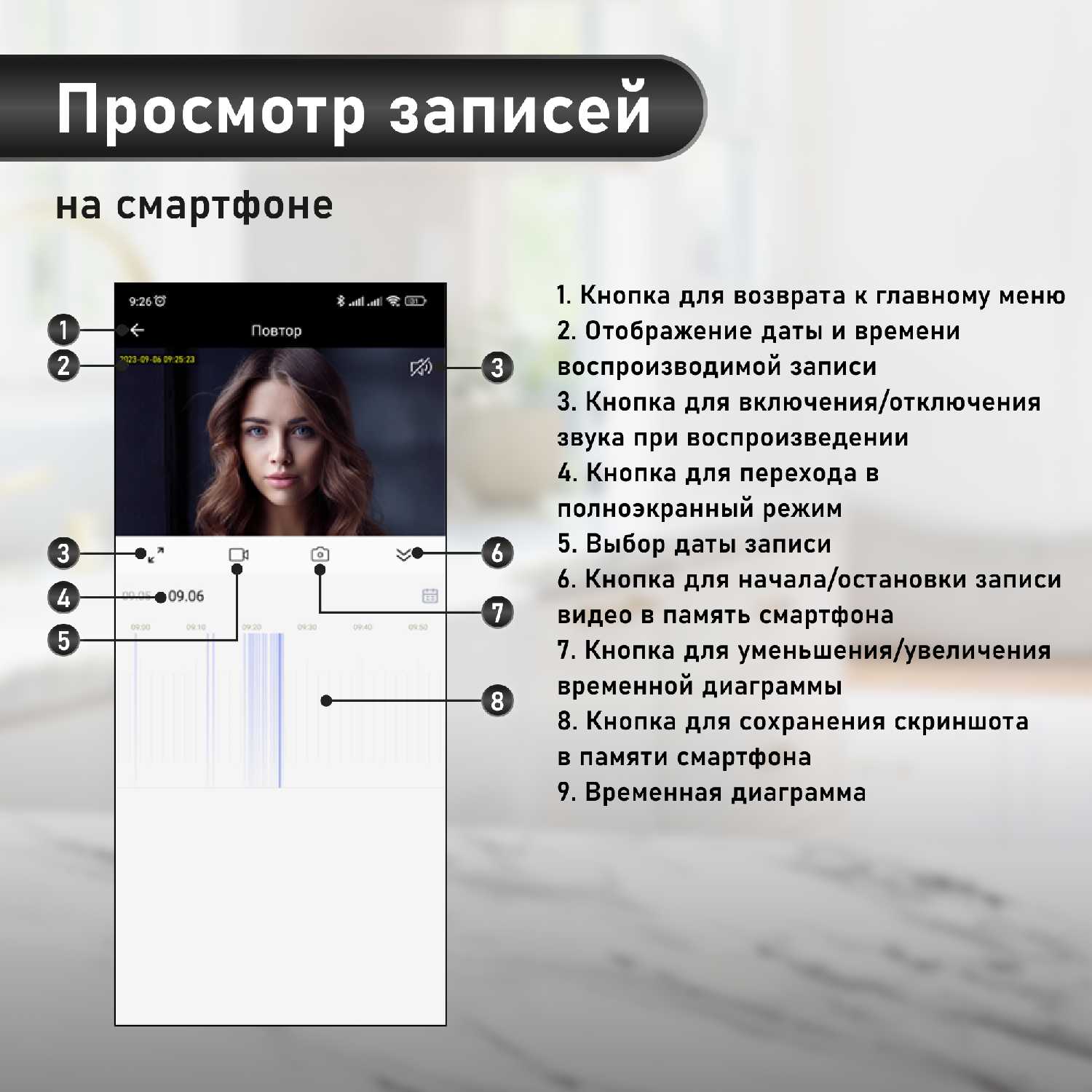 Видеоглазок Novihome FOCUS 4 KIT фотография 9