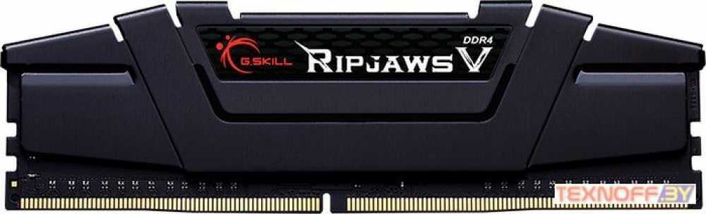 Оперативная память G.SKILL Ripjaws V 16 ГБ DDR4 DIMM CL16 (F4-3200C16S-16GVK) фотография 2