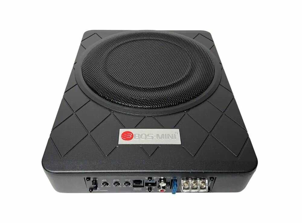 Сабвуфер под сиденье Bos Mini Bos-10G (800 вт 10 дюймов) фотография 6