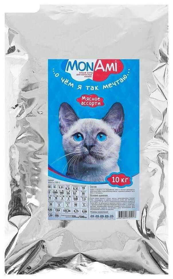 Корм для кошек MonAmi Мясное ассорти фотография 19