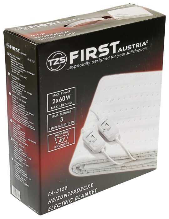 Электроодеяло FIRST AUSTRIA FA-8122 160х140 см фотография 3