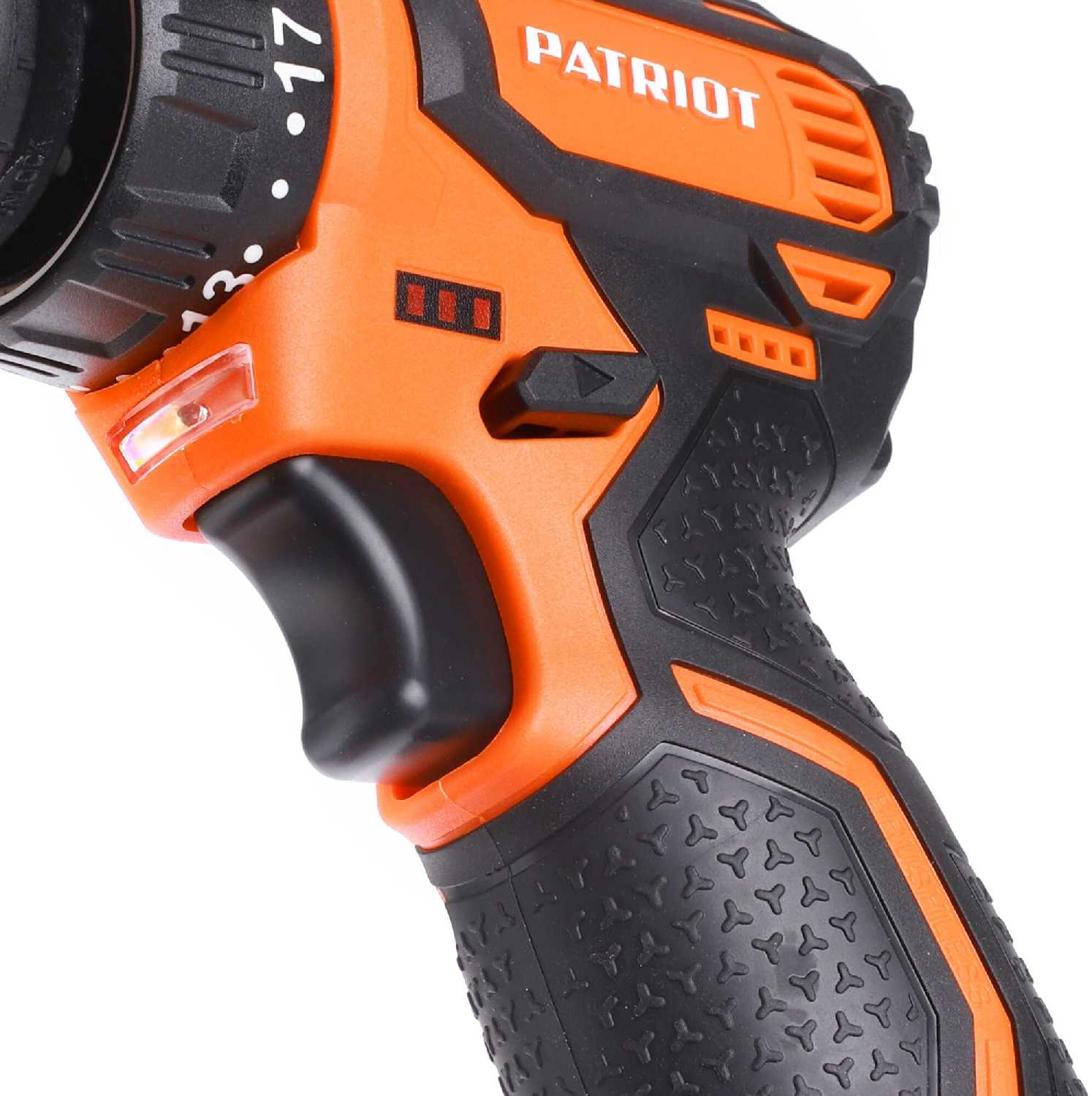 Дрель-шуруповерт аккумуляторная PATRIOT BR 369Li фотография 2