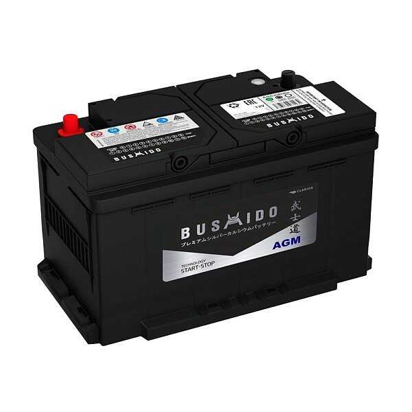 Автомобильный аккумулятор BUSHIDO AGM 85Ah (L4) фотография 4