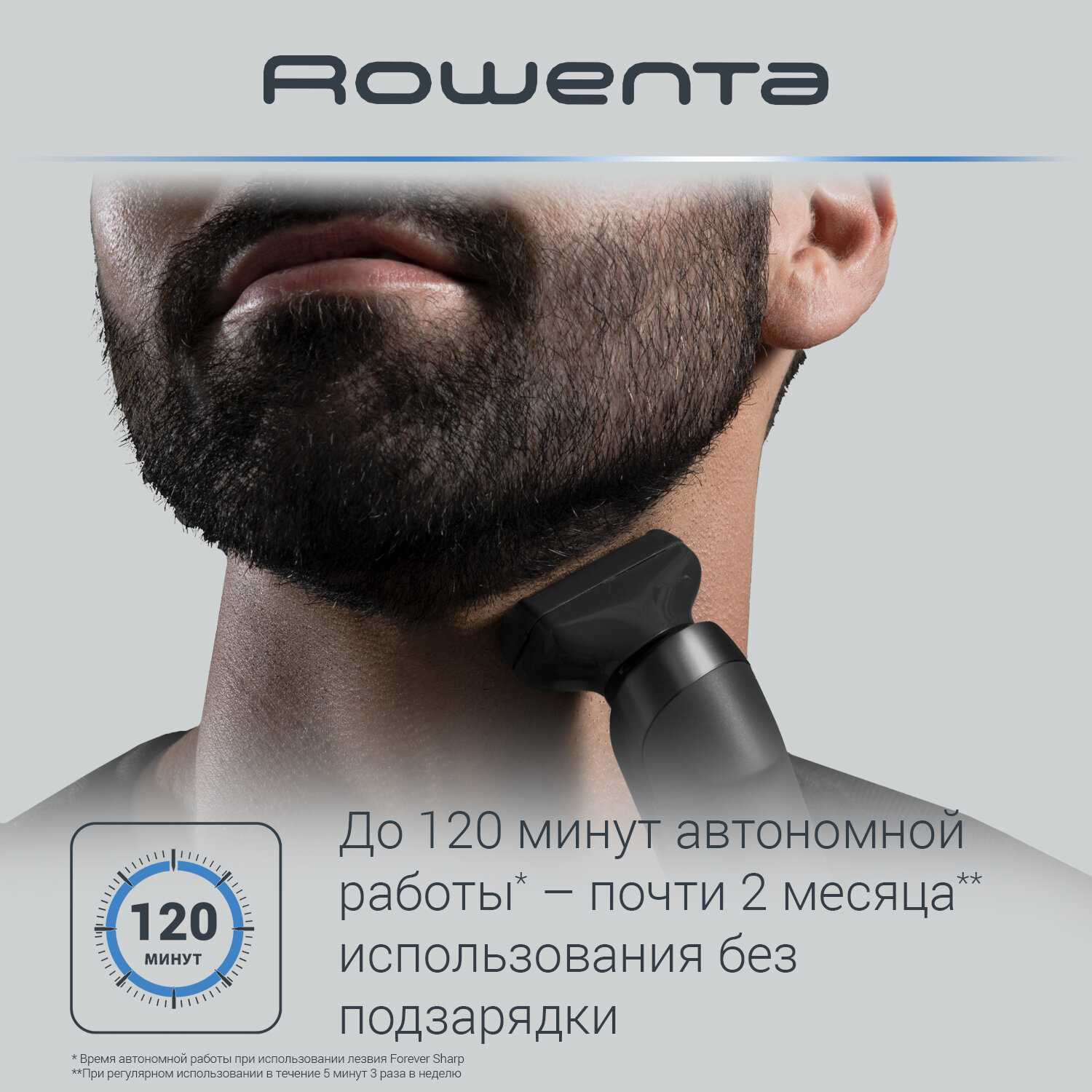 Триммер Rowenta Hybrid Forever Sharp Ultimate Expert (TN6201F4) фотография 3