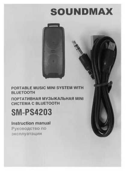 Музыкальный центр Soundmax SM-PS4203 фотография 2