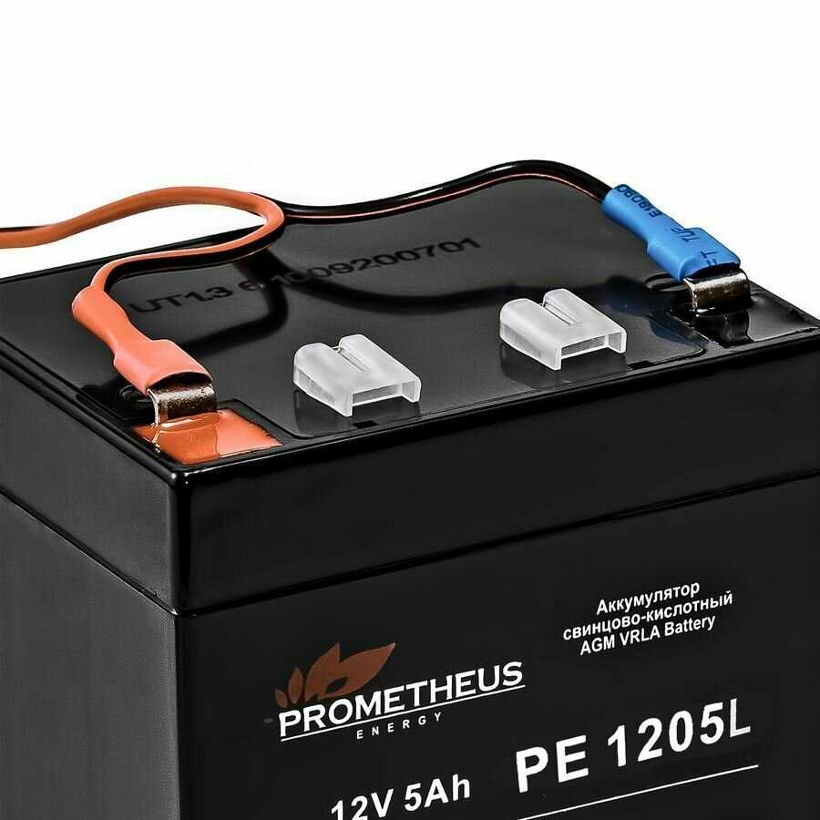 Аккумуляторная батарея PROMETHEUS ENERGY PE 1205L 12В 5Ач фотография 9