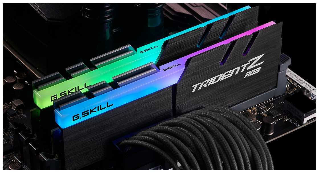 Оперативная память G.SKILL Trident Z RGB (F4-3200C16D-16GTZR) фотография 5