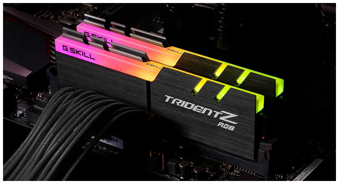Оперативная память G.SKILL Trident Z RGB (F4-3200C16D-16GTZR) фотография 6