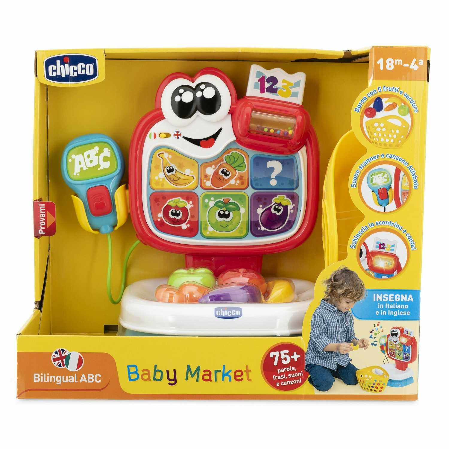 Развивающий центр Chicco Говорящий магазин Baby Market фотография 4