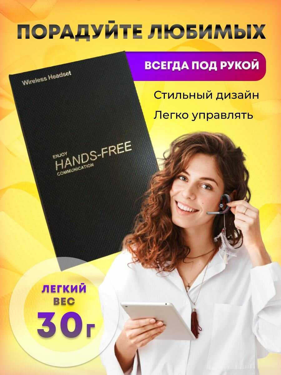Bluetooth гарнитура А12 фотография 11