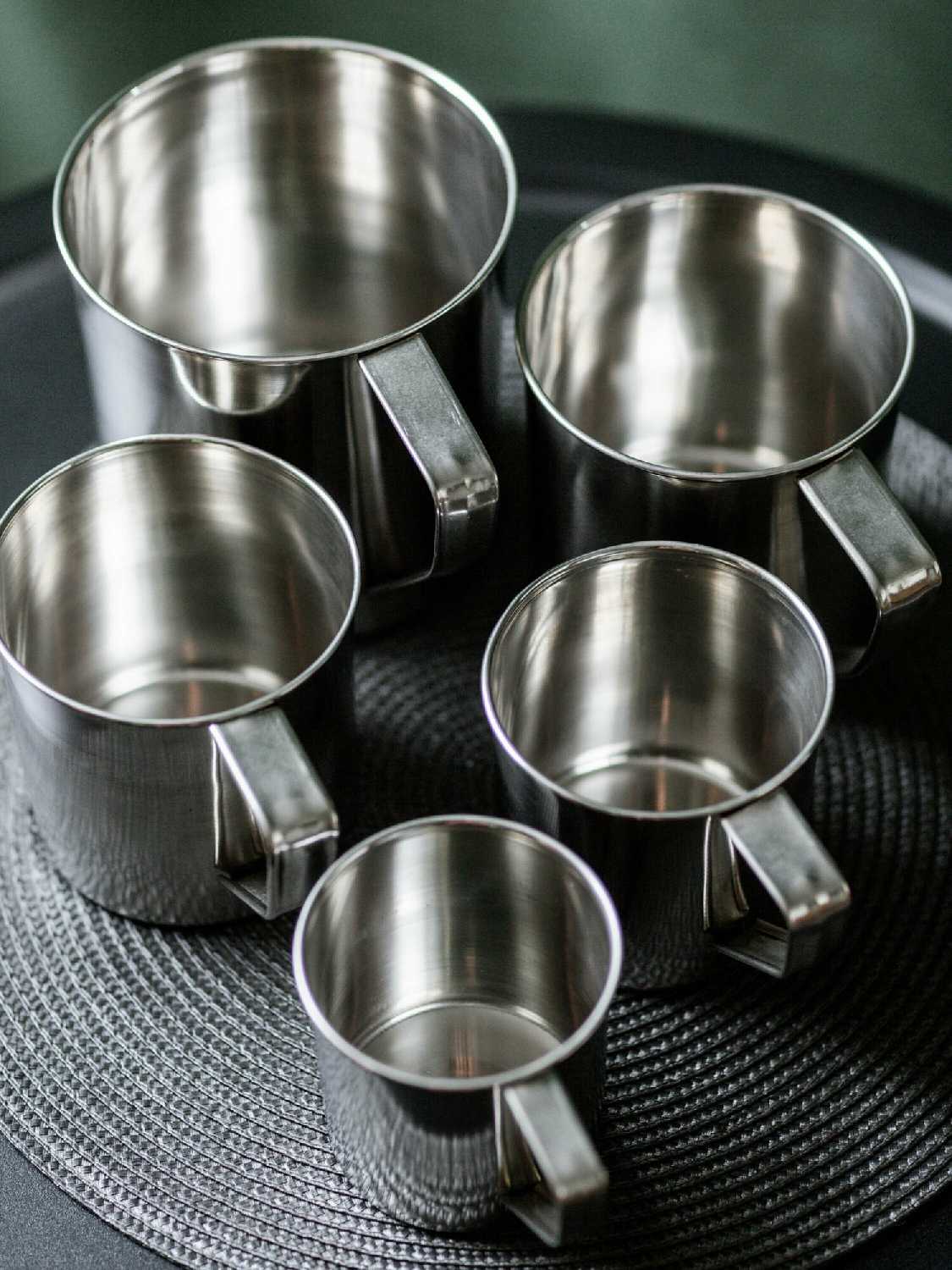 Кружки походные Кружки походные из нержавеющей стали (6 шт) фотография 21