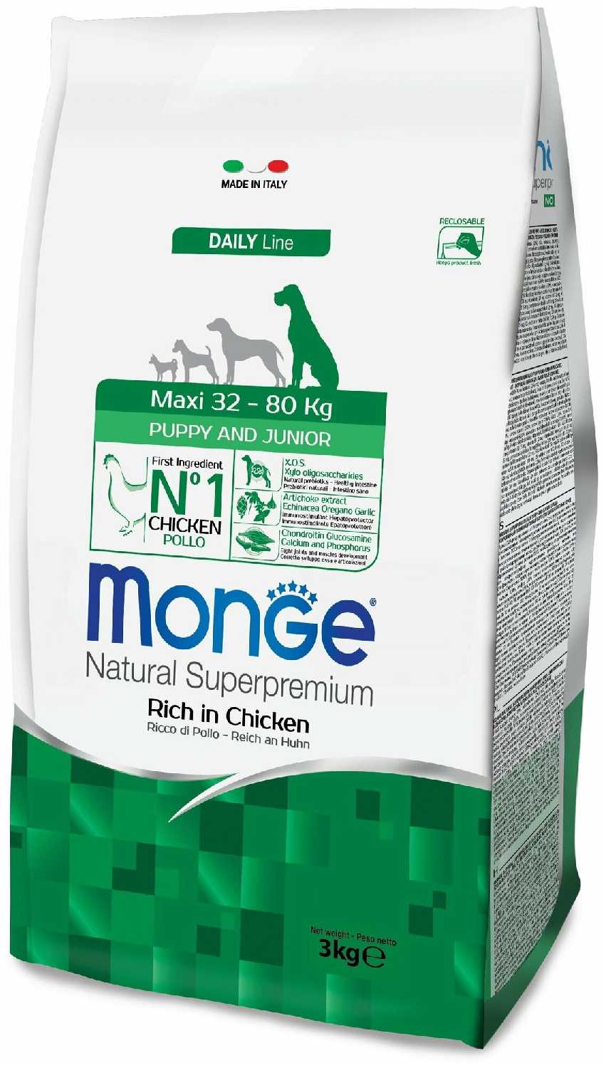 Корм для щенков Monge Daily Line (курица) фотография 9