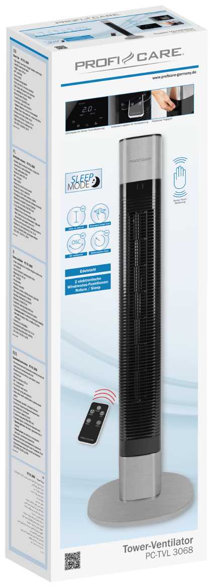 Напольный вентилятор ProfiCare PC-TVL 3068 фотография 5