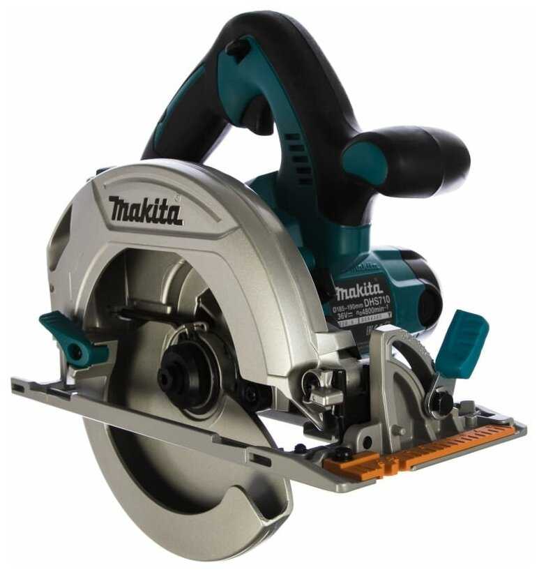Дисковая пила аккумуляторная Makita DHS710Z фотография 12