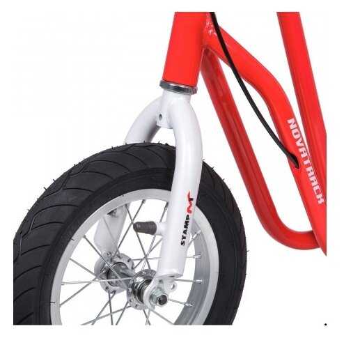 Детский 2-колесный внедорожный самокат Novatrack STAMP N1 12