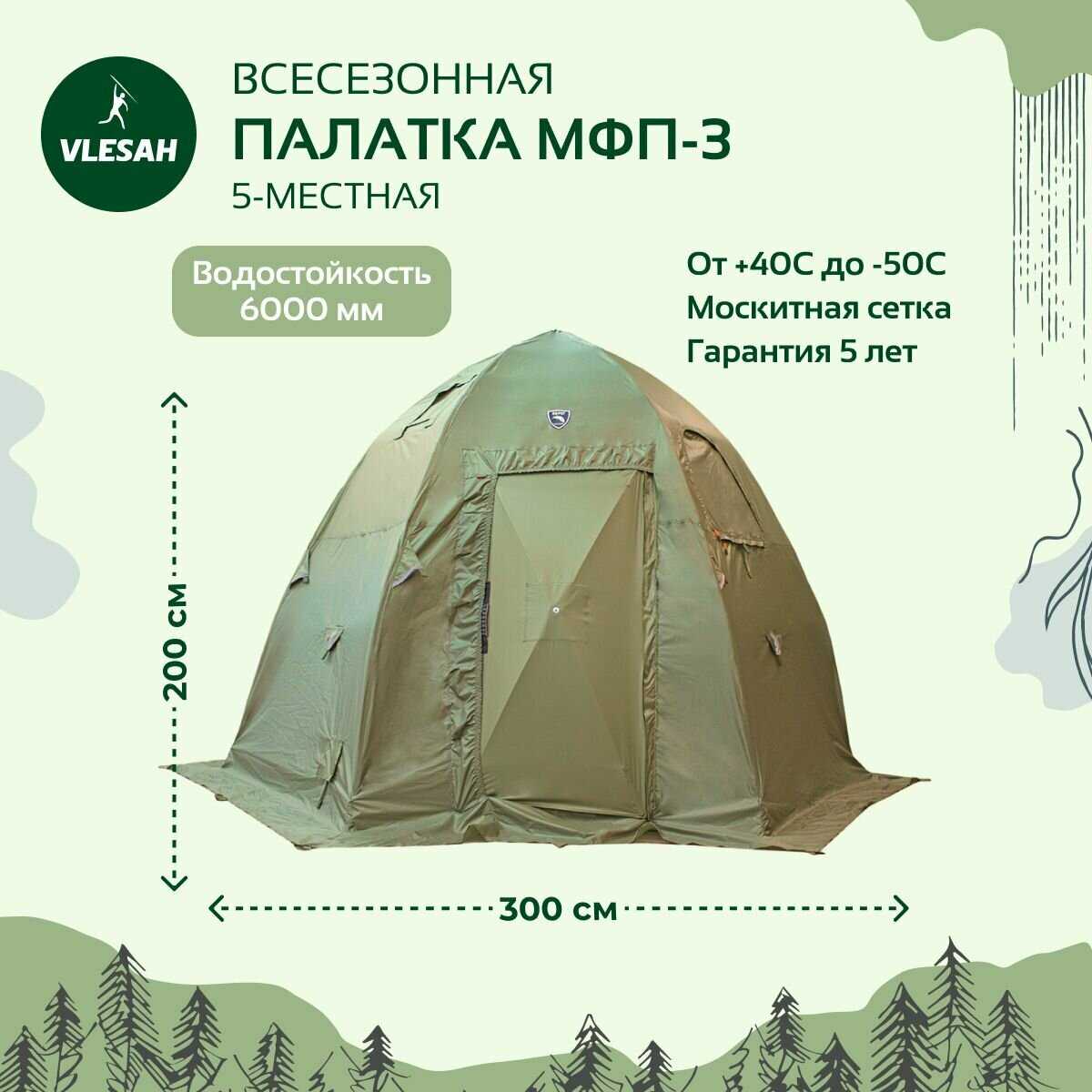 Туристическая палатка Stovetent (МФП-3)