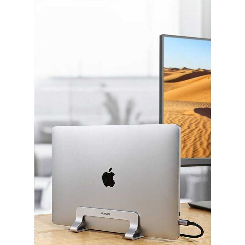 Подставка настольная UGREEN Universal Vertical Aluminum Laptop Stand (20471) фотография 5