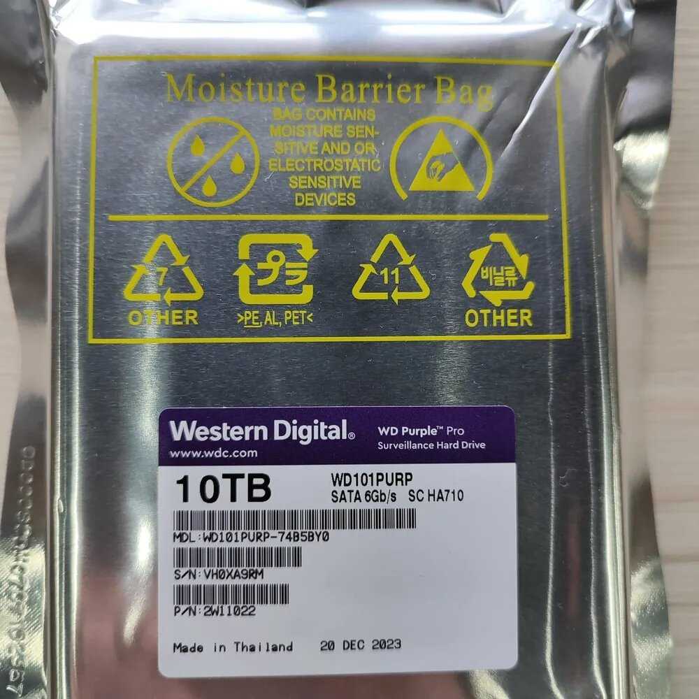 Жесткий диск Western Digital WD Purple (WD101PURP) фотография 18
